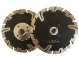 Turbo Blade With Protective Teeth